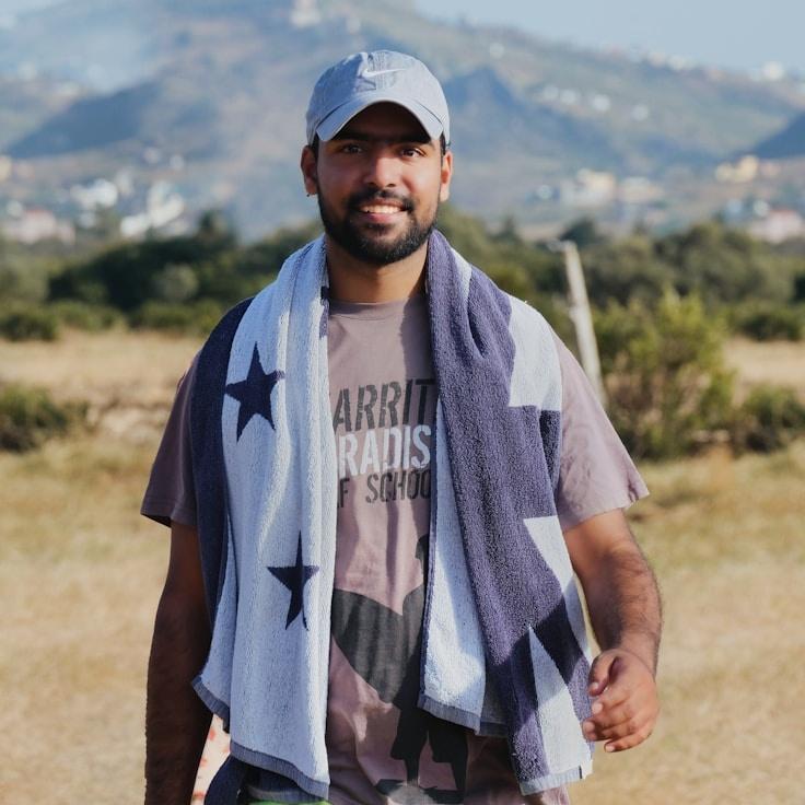 Portrait of meditation instructor